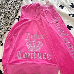Vintage Juicy Couture Pink Tracksuit
